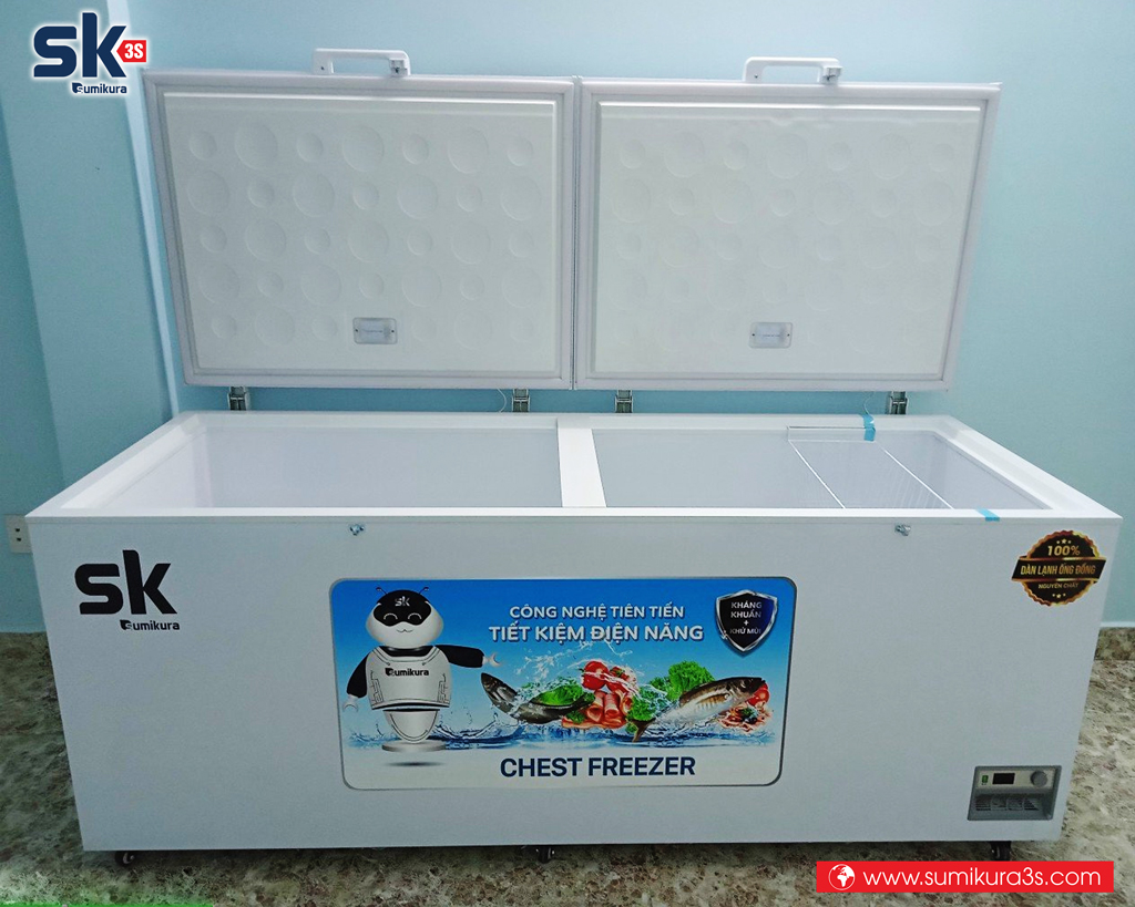 tủ đông inverter Sumikura SKF-750SI 1 ngăn 2 cánh