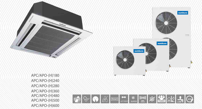 Điều hòa âm trần Sumikura APC/APO-500/8W-A