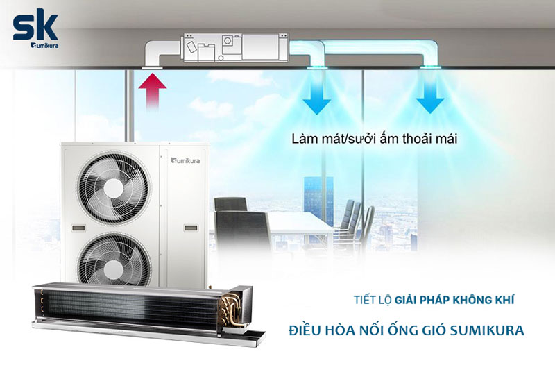 Điều hòa âm trần nối ống gió Sumikura ACS/APO-600