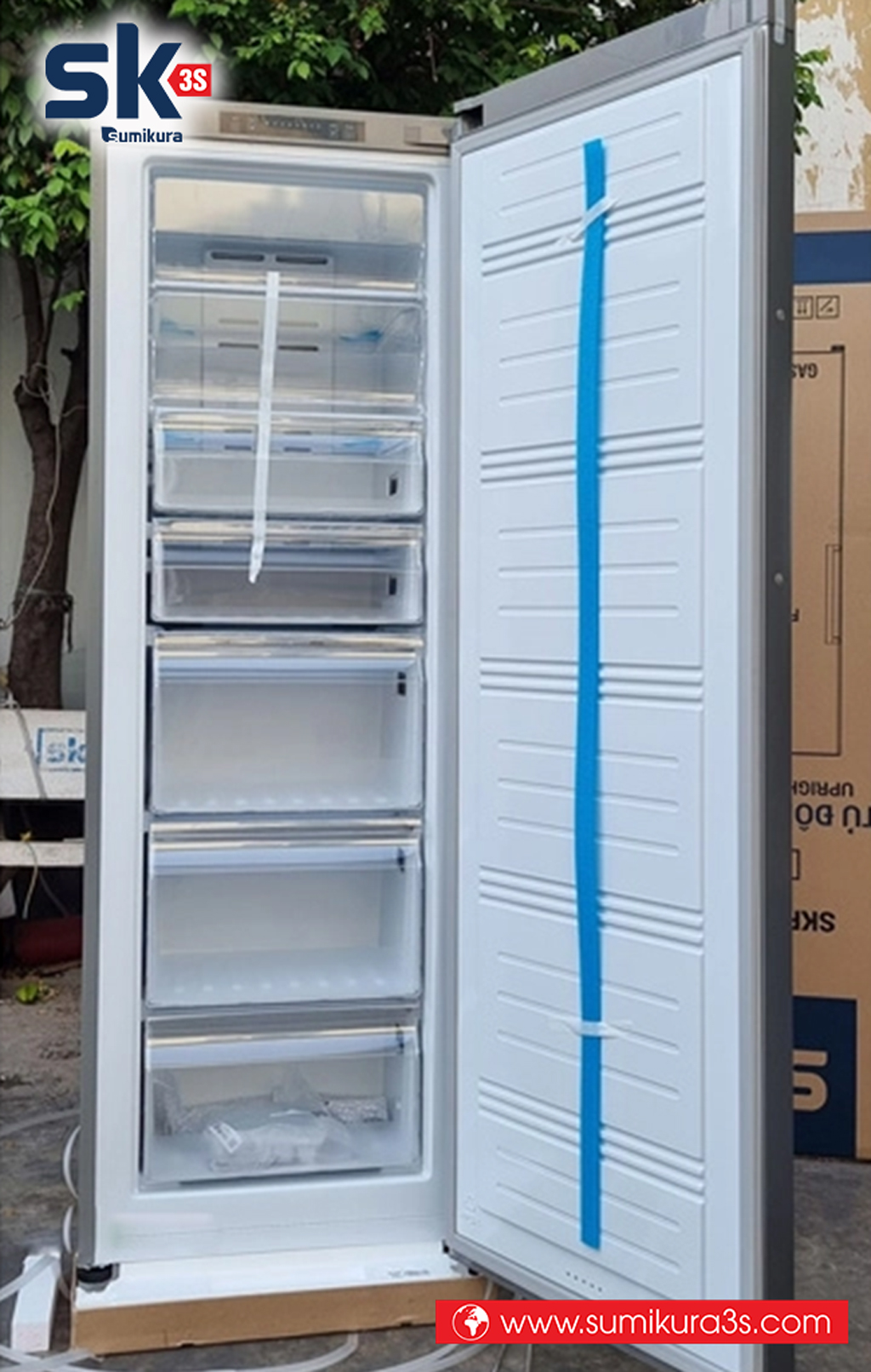 Tủ đông Sumikura SKFU-300HSN 300L chính hãng