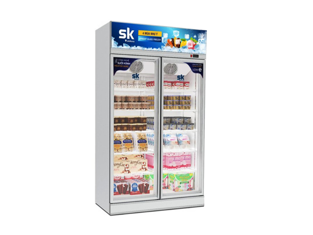 Tủ đông đứng mặt kính Sumikura SKFG-120HZ2 1200L
