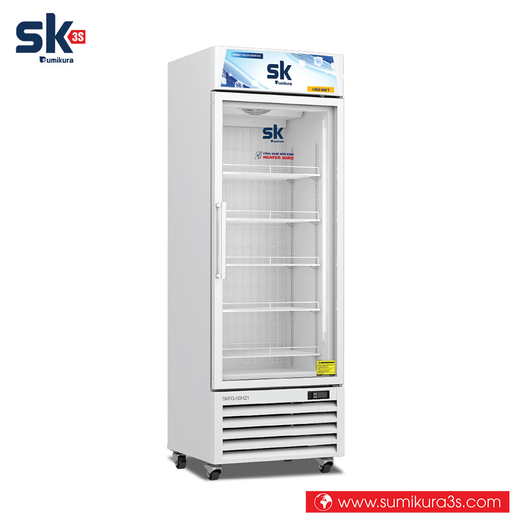 Tủ đông đứng mặt kính Sumikura SKFG-50HZ1 500L