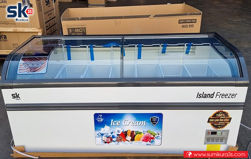 Tủ đông nắp kính Sumikura SKFS-700F(FS)