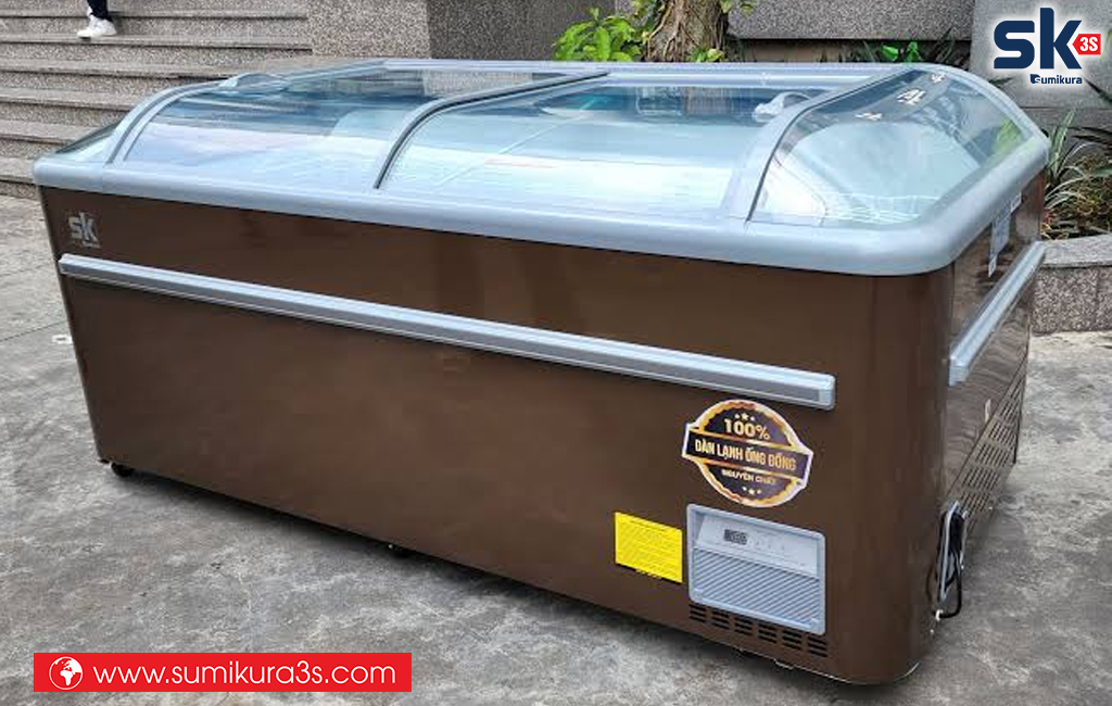 Tủ đông kính lùa Sumikura SKIF-2500.XJ
