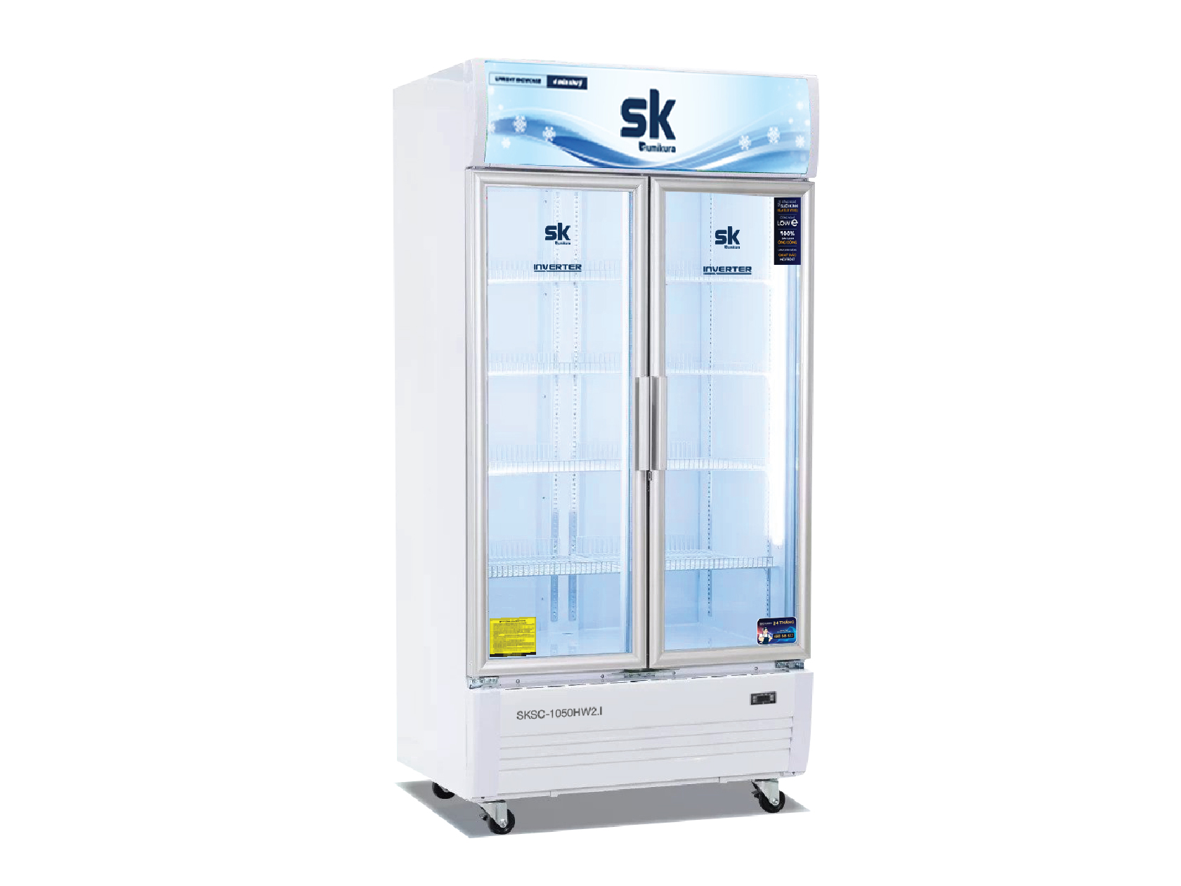 Tủ mát Inverter Sumikura SKSC-1050HW2.I dung tích 1050L