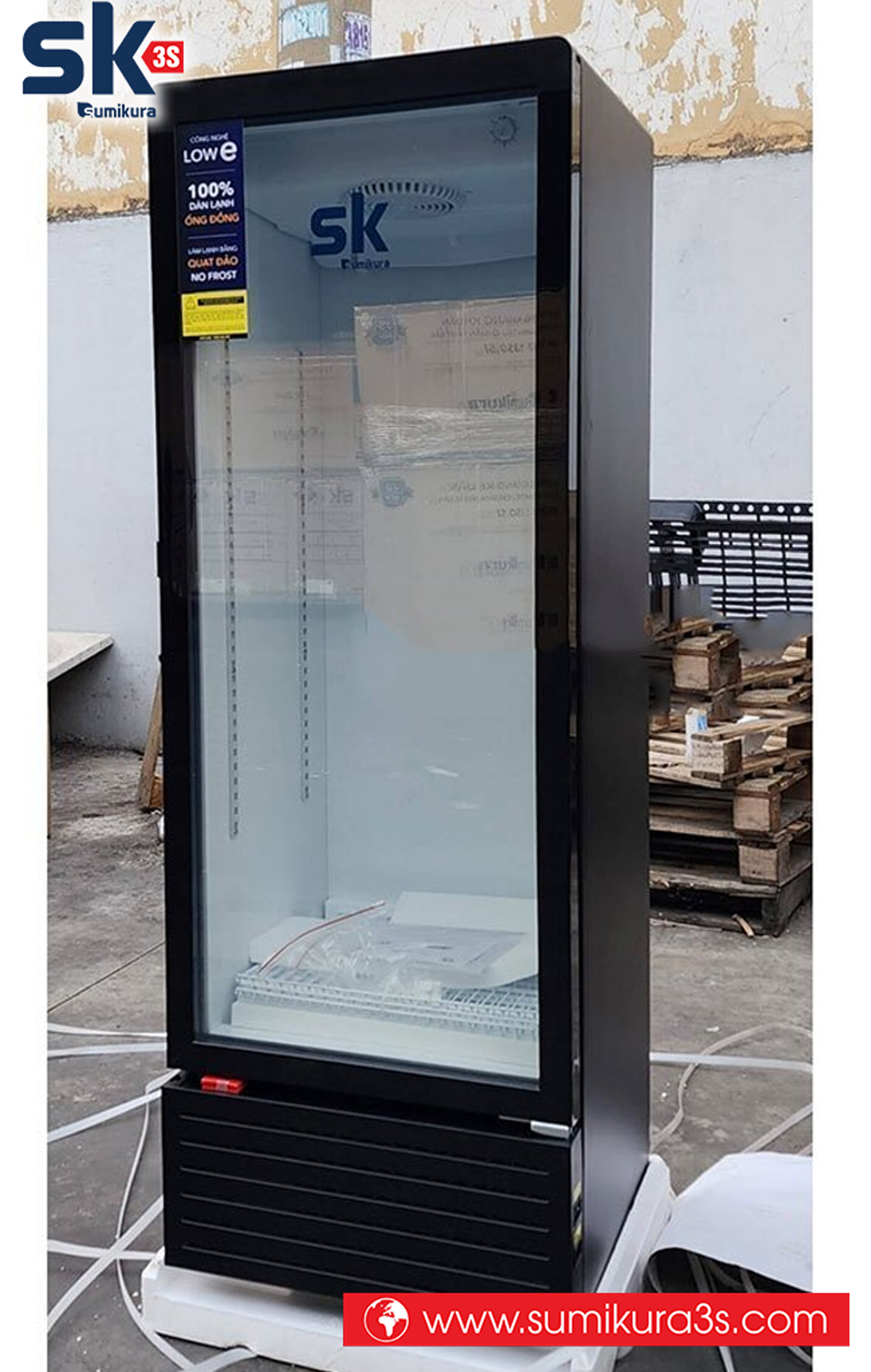Tủ mát dàn đồng Sumikura SKSC-300/JS 300 Lít
