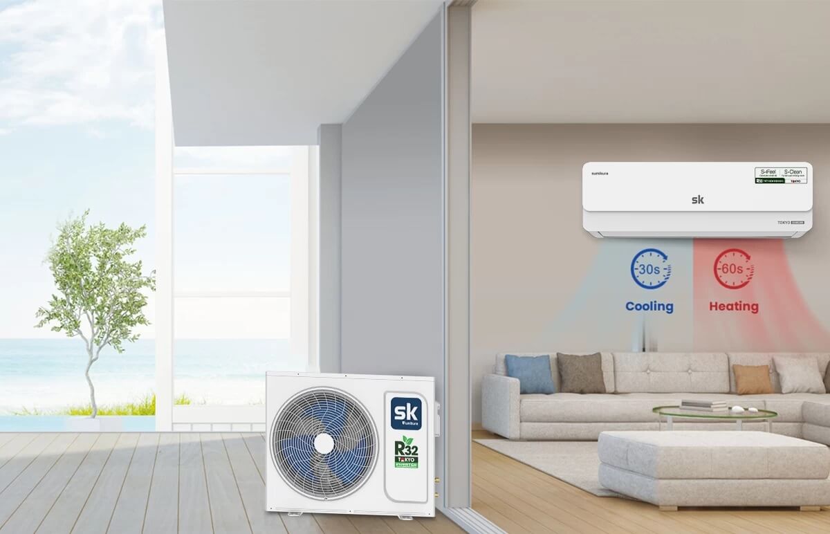 Điều hòa treo tường Inverter Series Tokyo kiểm soát nhiệt cực nhanh