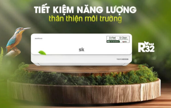 Điều hòa treo tường Inverter Series Tokyo tiết kiệm điện năng