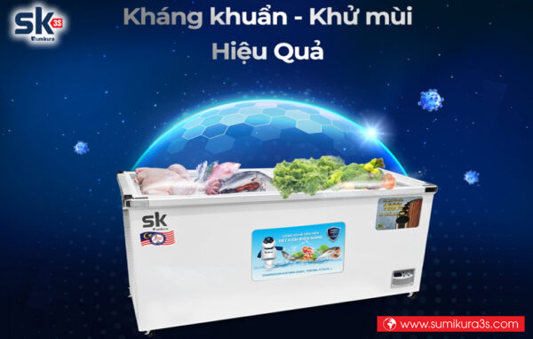 Tủ đông SK công nghệ kháng khuẩn