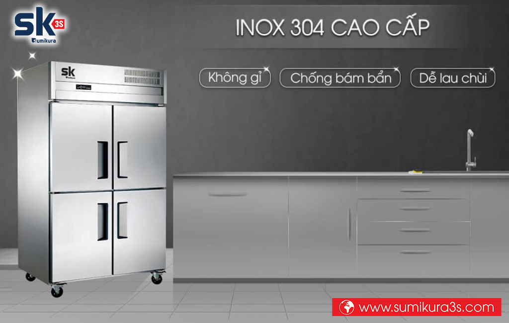 Tủ đông công nghiệp thương hiệu Sumikura