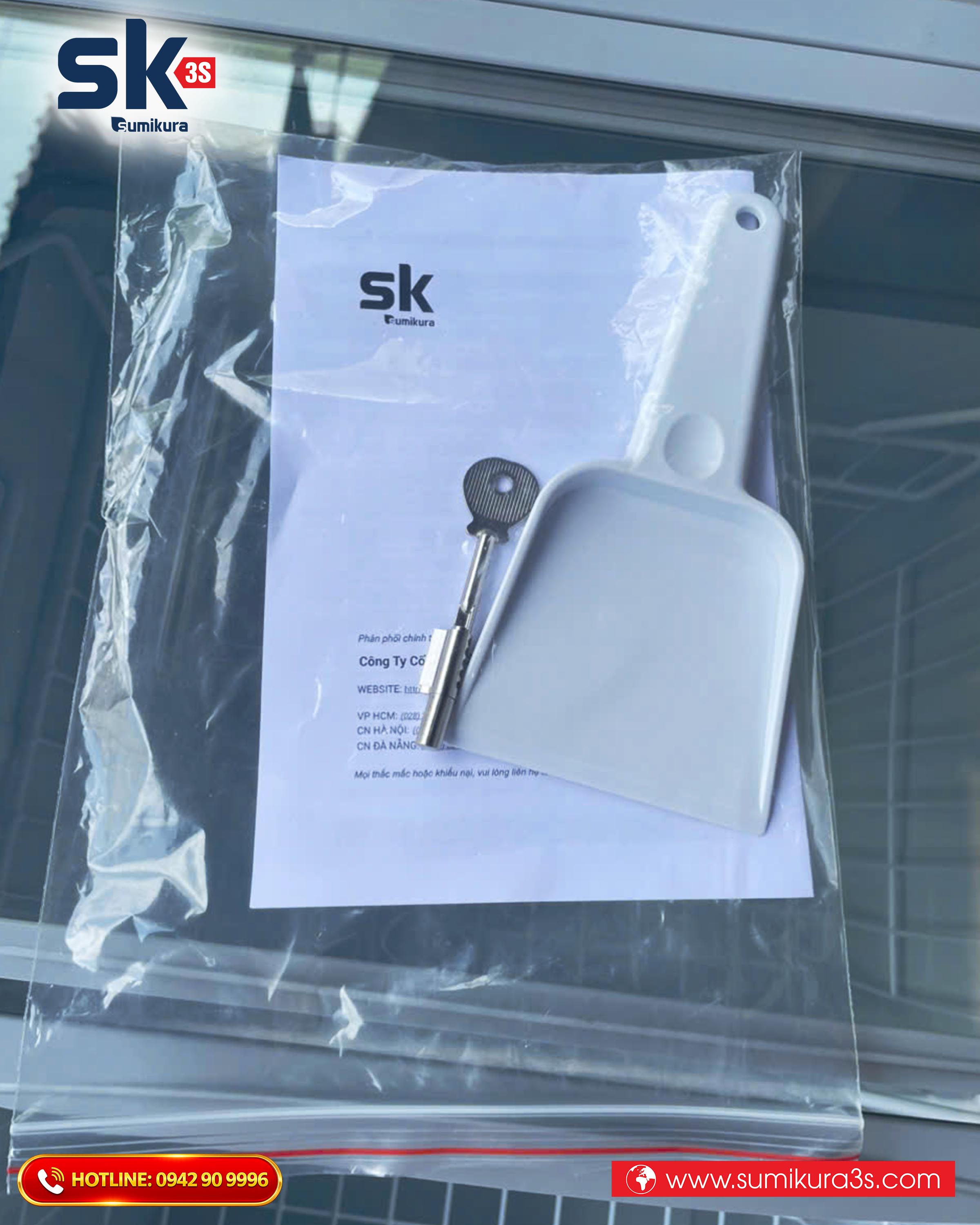 Phụ kiện đi kèm tủ đông Sumikura SKFS-165C